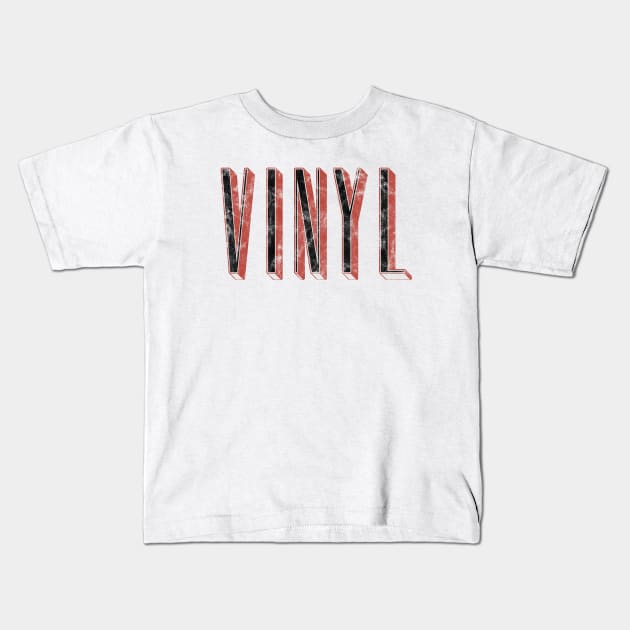 Vinyl Kids T-Shirt by ariel161